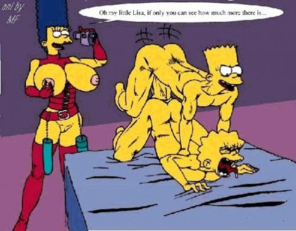 Huge Dick Bart Simpson Porn - Bart Simpson is fucking Lisa's tight ass with his giant cockâ€¦ while Marge  is filming it on camera! â€“ Simpsons Hentai
