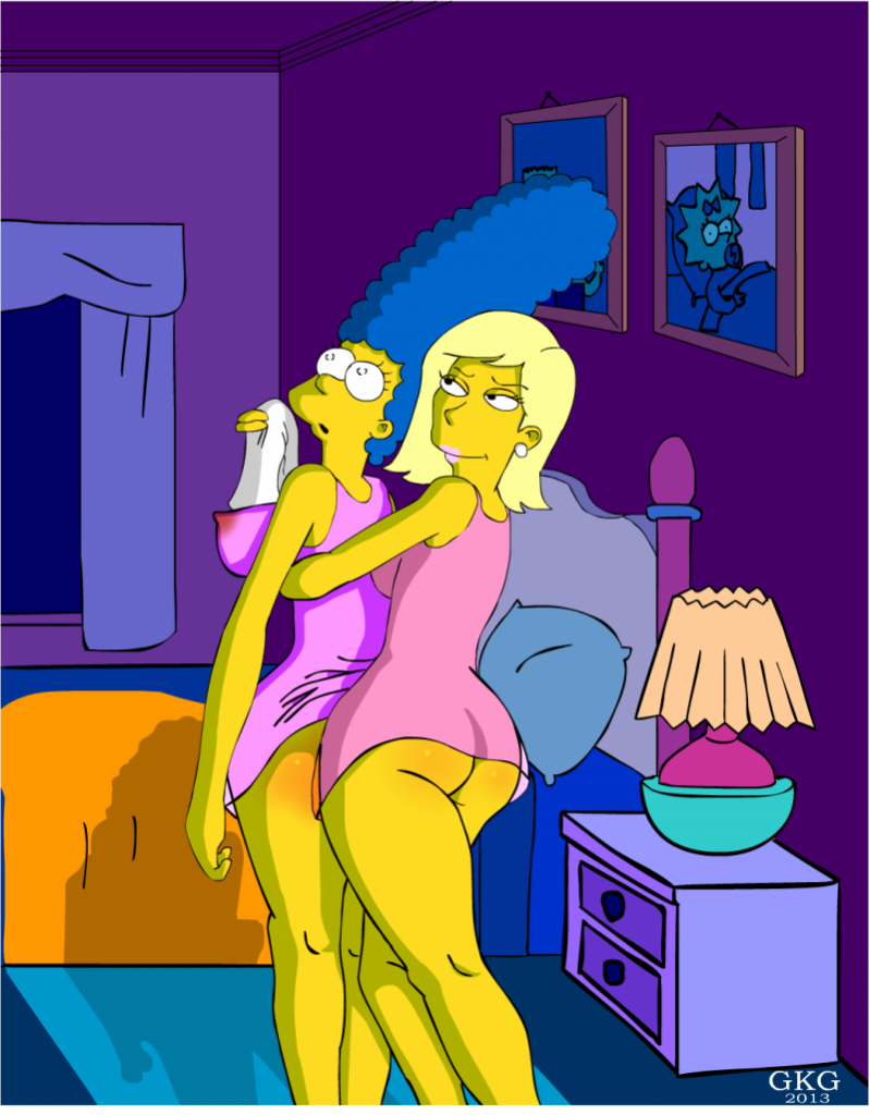 Simpsons Hentai Lesbian Porn - Marge Simpson is about to get lesbian at least for tonightâ€¦ â€“ Simpsons  Hentai